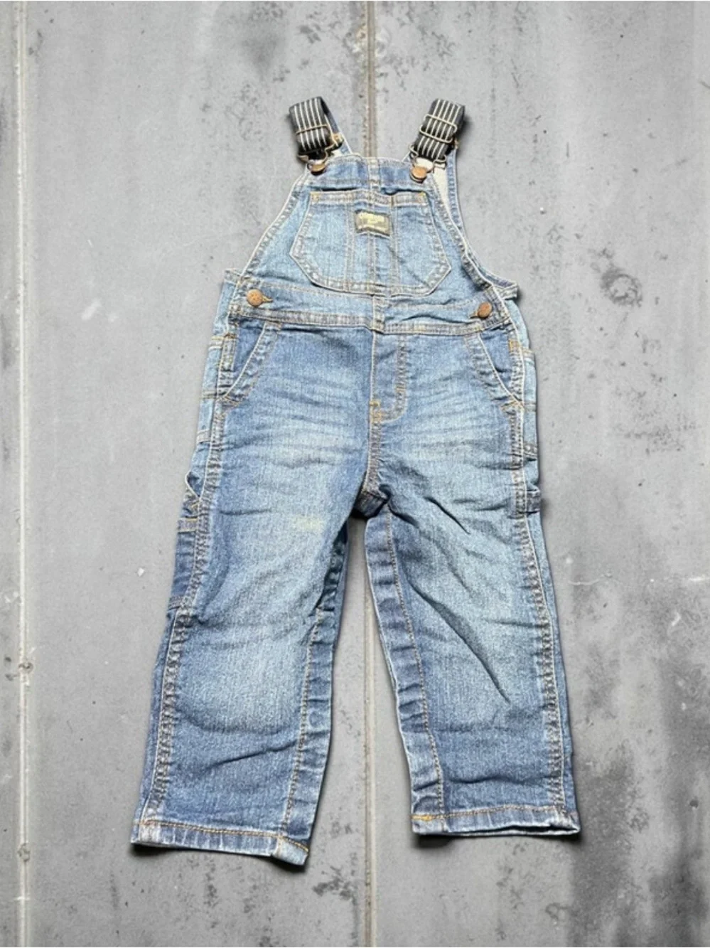 OshKosh B'gosh Light Blue Denim Kids Overalls